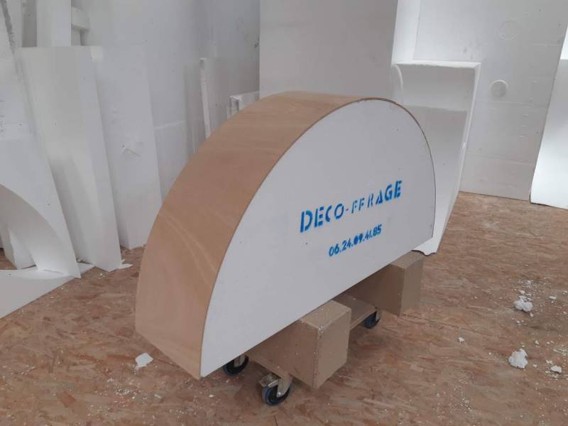 plein cintre polystyrène+ bois sur-mesure à Allauch près de Marseille 13