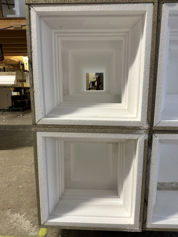 coffrages de poteaux sur mesure à St Jean Cap Ferrat entre Nice et Monaco 