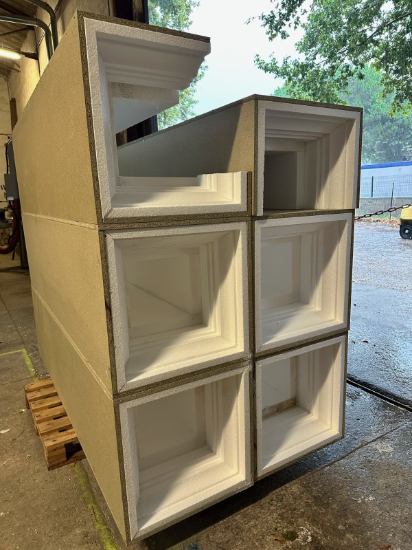 coffrages de poteaux sur mesure à St Jean Cap Ferrat entre Nice et Monaco 