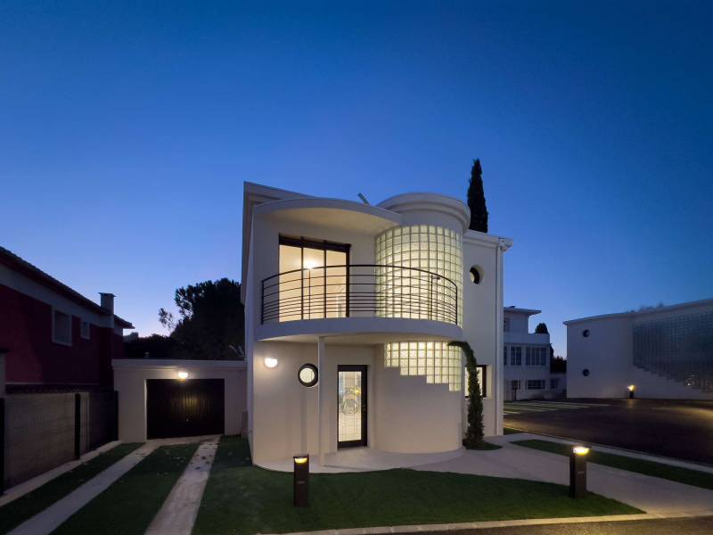 Coffrage d'un balcon courbe en béton dans les Bouches du Rhône (13)