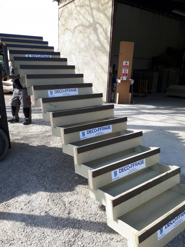 coffrage escalier sur mesure Lançon Provence 13680