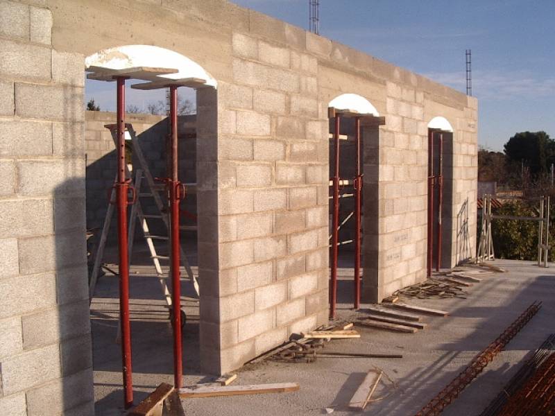 coffrages de cintres surbaissés en polystyrène à Septèmes les Vallons