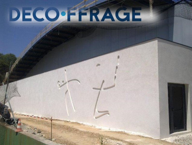 engravures béton à Aix en Provence 13100