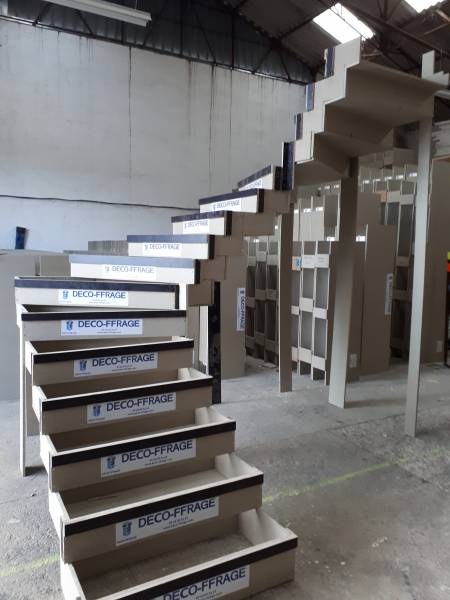 coffrage escalier crémaillère 2/4 tournant Ventabren 13122