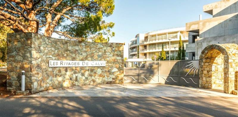 Résidence de vacances- Appartements en copropriété Calvi Corse Les rivages de Calvi
